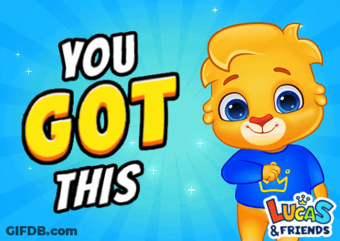 An Advertisement For Lucas And Friends Shows A Teddy Bear Wearing A Blue Shirt GIF