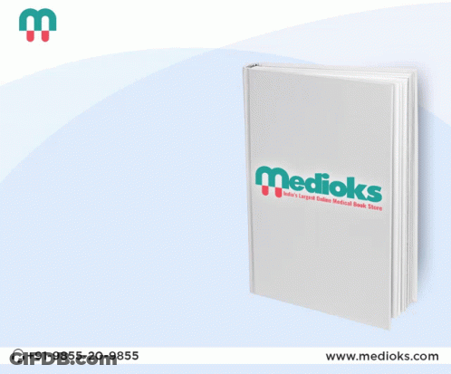 An Advertisement For Medioks India 'S Largest Online Medical Book Store GIF