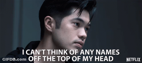 An Advertisement For Netflix Shows A Man With A Serious Look On His Face GIF