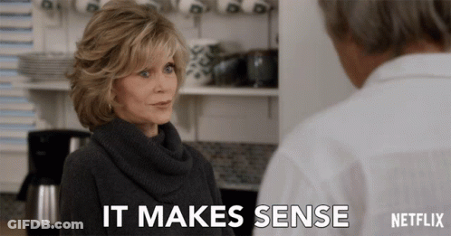 An Advertisement For Netflix Shows A Woman Talking To A Man GIF