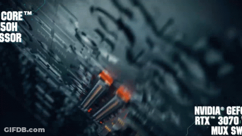 An Advertisement For Nvidia Rtx 3070 Mx Sw GIF
