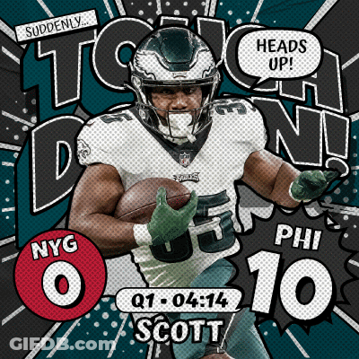 An Advertisement For Phil Scott Says That He Heads Up GIF