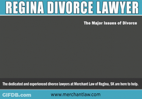 An Advertisement For Regina Divorce Lawyer Shows A Woman And A Child GIF