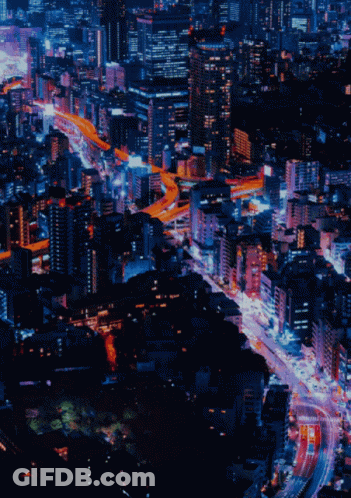 An Aerial View Of A City With The Word Bazaar In Red GIF