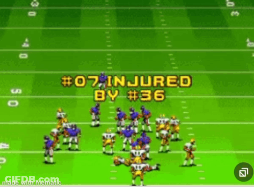 An Ambulance Is On The Field In A Video Game GIF