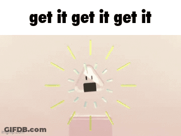 An Animated Image With The Words Get It Get It Get It On The Bottom GIF