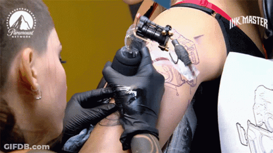 An Arm Tattoo GIF