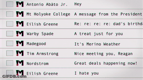 An Arrow Pointing To The Reply All Button On A Computer Screen GIF