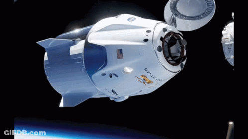 An Artist 'S Impression Of A Space Shuttle GIF