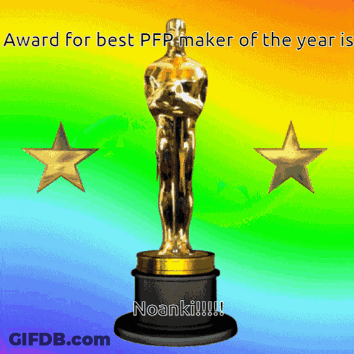 An Award For Best Ppp Maker Of The Year GIF