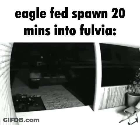 An Eagle Fed Spawn 20 Mins Into Fulvia : GIF