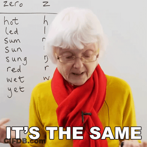 An Elderly Woman Wearing Glasses And A Red Scarf Is Standing In Front Of A White Board That Says Zero GIF