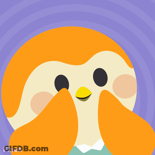 An Illustration Of A Bird With The Words Fantastic Written On It GIF