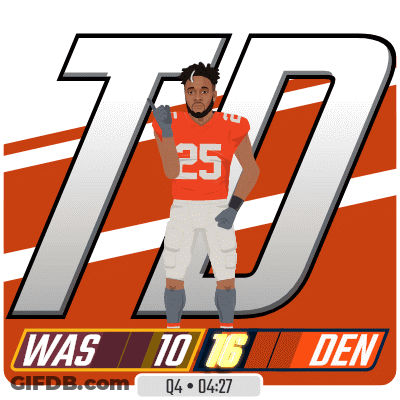 An Illustration Of A Football Player With The Number 25 GIF