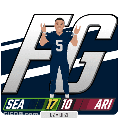 An Illustration Of A Football Player With The Number 5 GIF