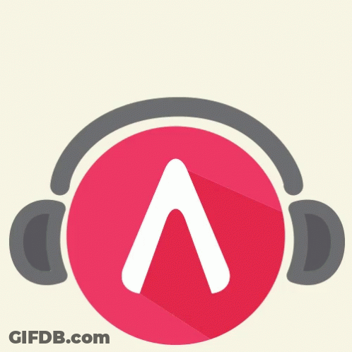Headphones With Music Notes GIF