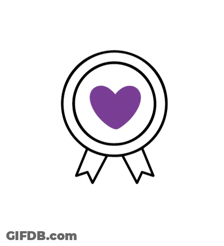An Illustration Of A Ribbon With A Heart In The Middle And The Words Treat Others The Way You Want To Be Treated Below I GIF