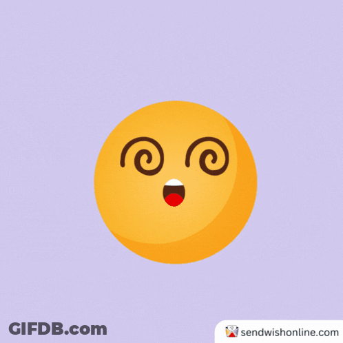 An Illustration Of A Smiley Face With The Words I 'M Really Nervous Below It GIF