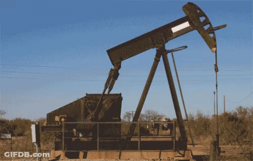 An Oil Pump With A White Sticker On It That Says ' Rc ' On It GIF