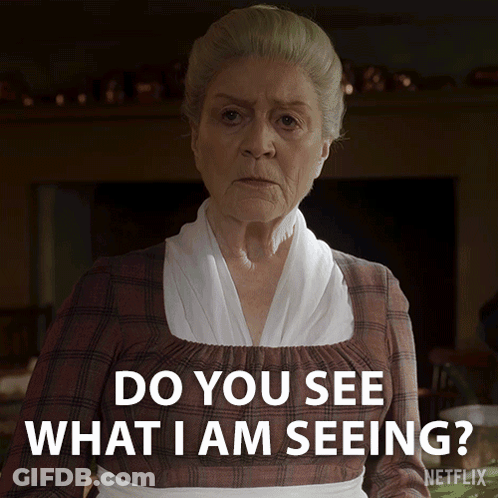 An Older Woman Says Do You See What I Am Seeing Netflix GIF