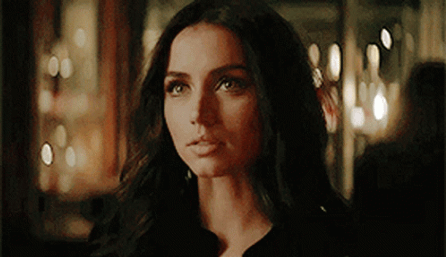 Ana De Armas Beautiful Eyes Stare GIF