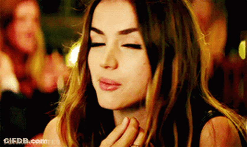 Ana De Armas Eye Roll GIF