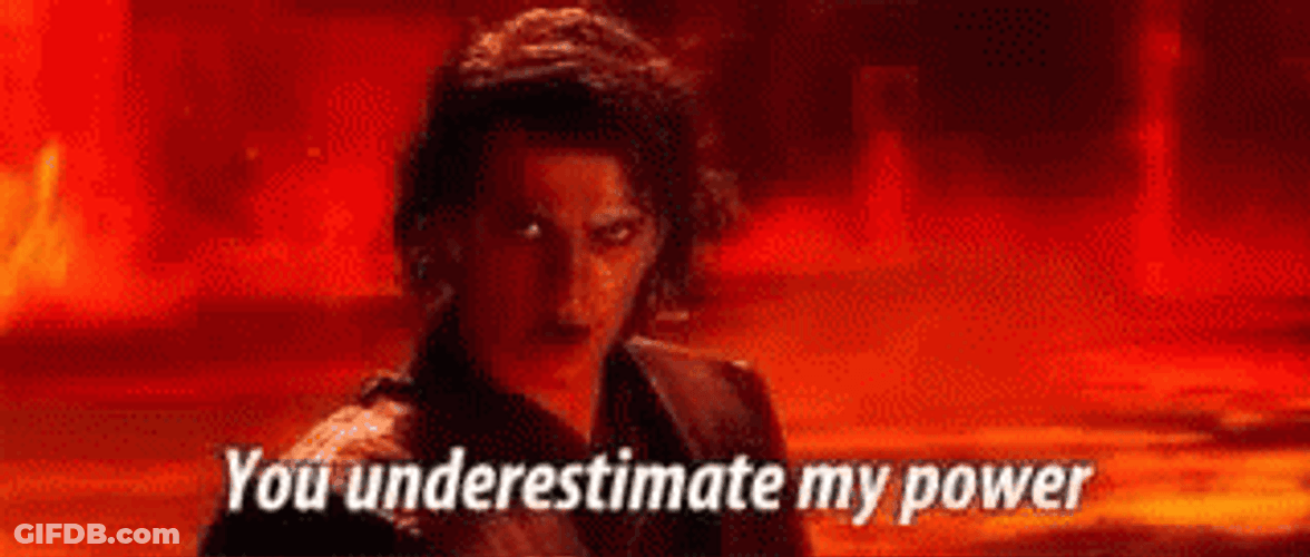 Anakin Skywalker I Got The Power GIF
