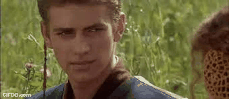 Anakin Skywalker In The Fields GIF
