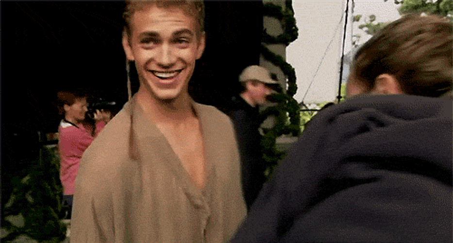 Anakin Skywalker Raising Brows GIF