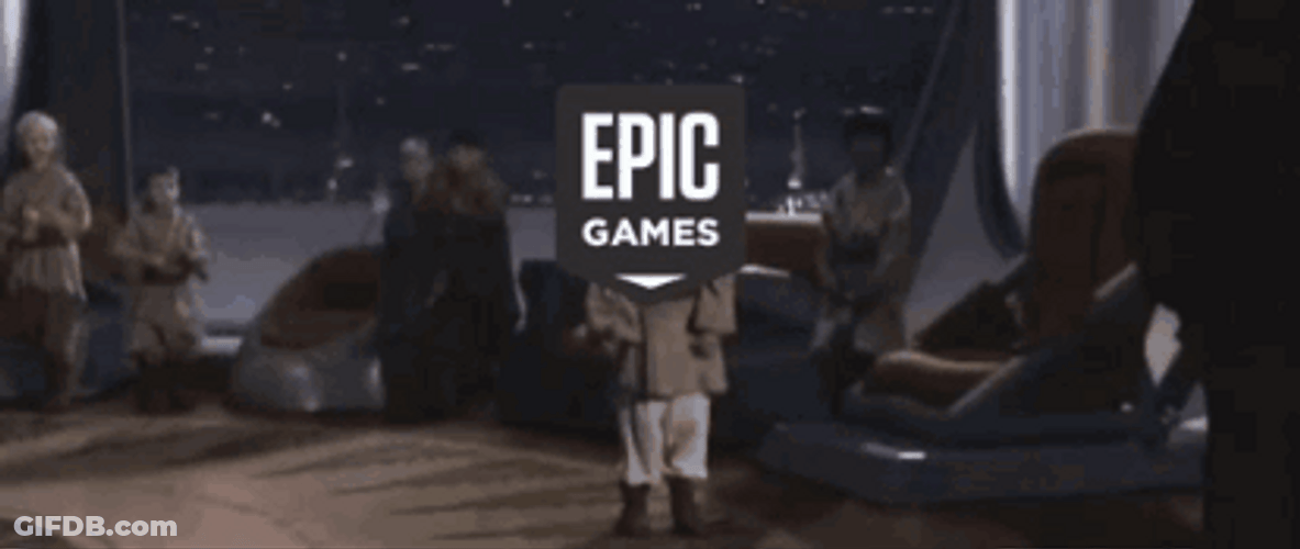 Anakin Skywalker Star Wars Epic Games GIF