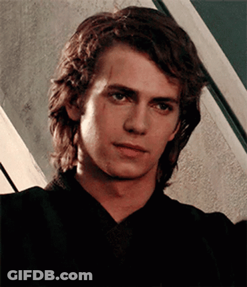 Anakin Skywalker Star Wars Smile GIF