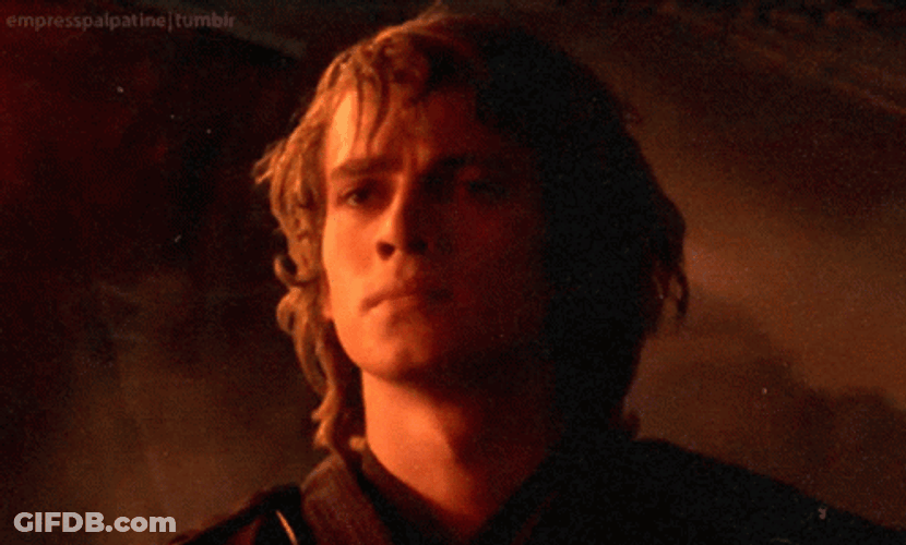Anakin Skywalker Star Wars Space GIF