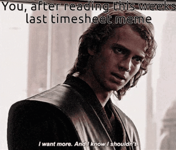Anakin Skywalker Timesheet Meme GIF