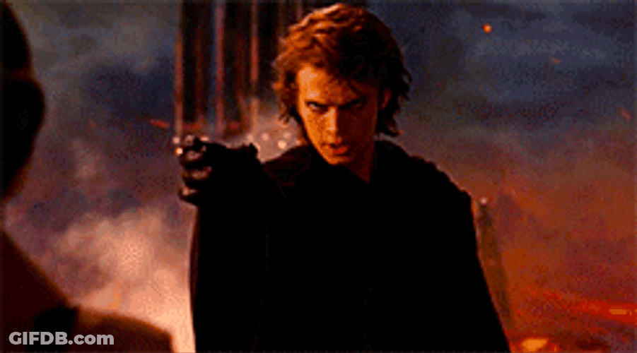 Anakin Skywalker Using Arm Power GIF