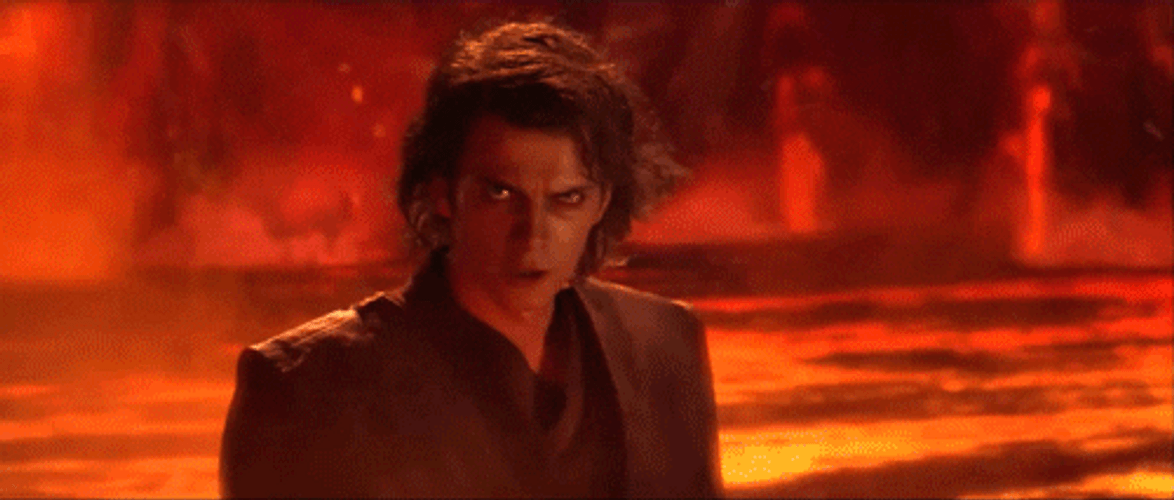 Anakin Skywalker Uttered You Underestimate My Power GIF