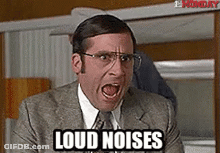 Anchorman Loud Noise GIF