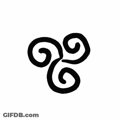 Ancient Greek Logo Pattern Swirl GIF