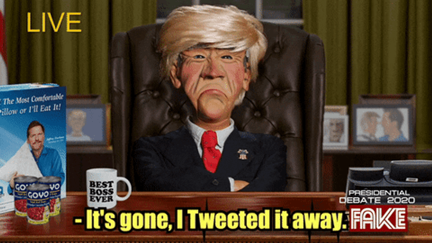 And Its Gone I Tweeted It Away GIF