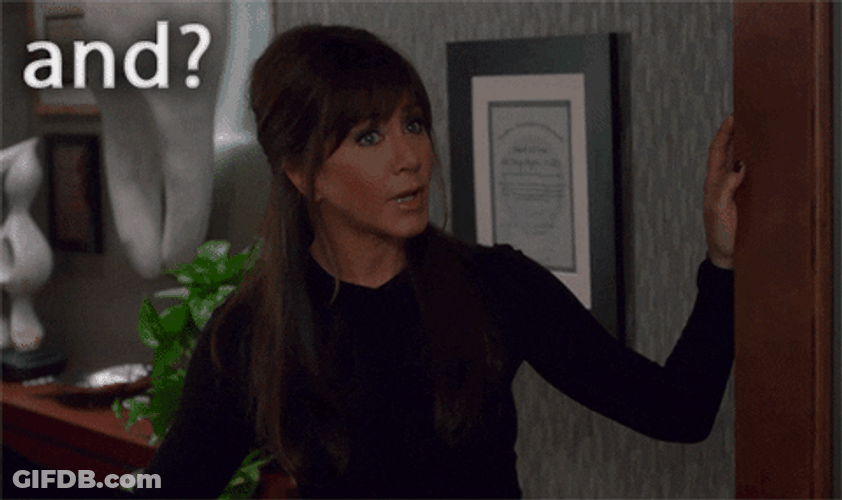 And Jennifer Aniston Smiling GIF