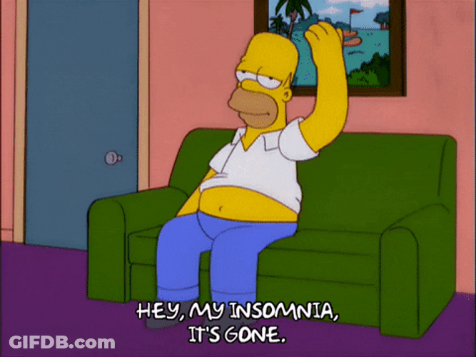 And My Insomnia Its Gone GIF