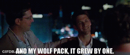 And My Wolf Pack It Grew By One GIF