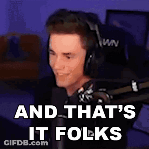 And That's It All Folks GIF
