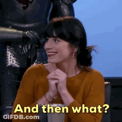 And Then What Girl GIF