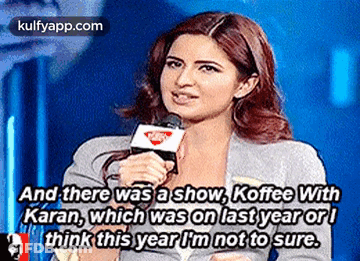 And There Was Show Koffee With Karan GIF