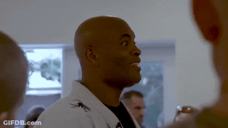 Anderson Silva Wooow GIF