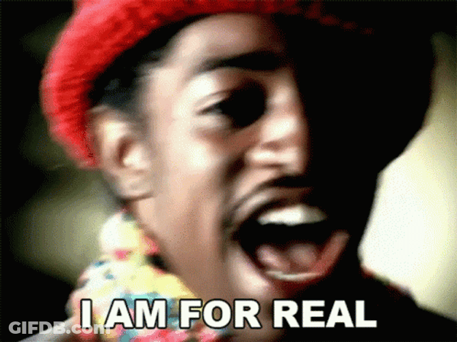 Andre 3000 I Am For Real GIF
