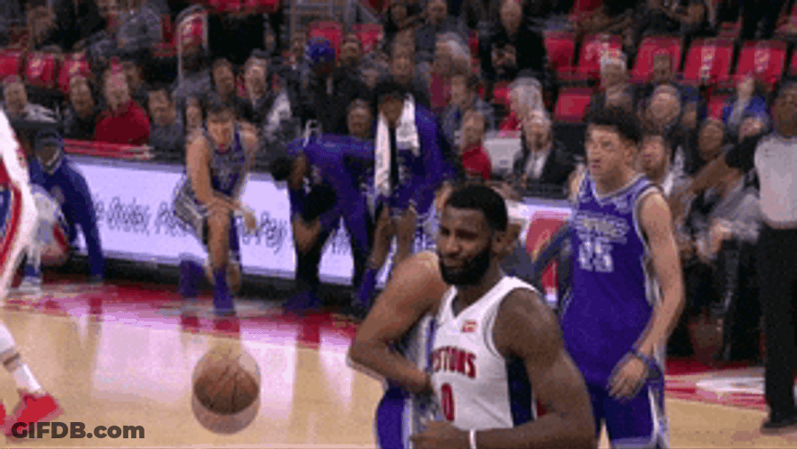 Andre Drummond Funny Face Reaction GIF