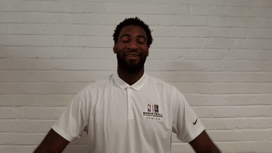Andre Drummond With American Flag GIF