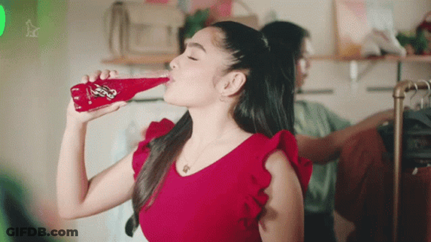 Andrea Brillantes Sting Energy Drink GIF