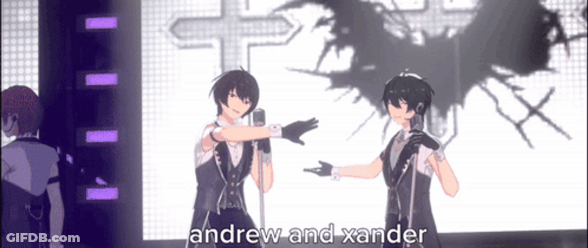 Andrew And Xander Anime Singer GIF